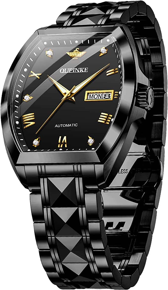 OUPINKE Men's Luxury Gold